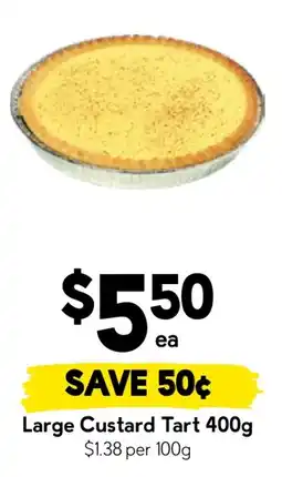 Drakes Large Custard Tart offer
