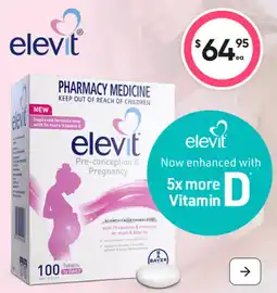 healthylife Elevit pre-conception & pregnancy offer