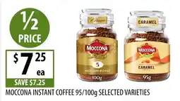 Supabarn Moccona Instant Coffee Selected Varieties offer