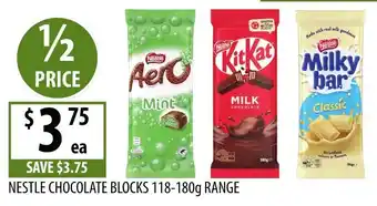Supabarn Nestle Chocolate Blocks offer