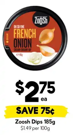 Drakes Zoosh Dips offer