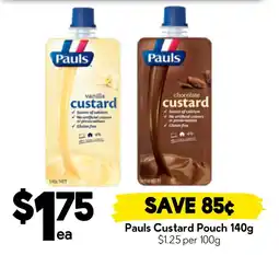 Drakes Pauls Custard Pouch offer