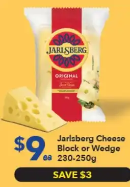 Ritchies Jarlsberg Cheese Block or Wedge offer
