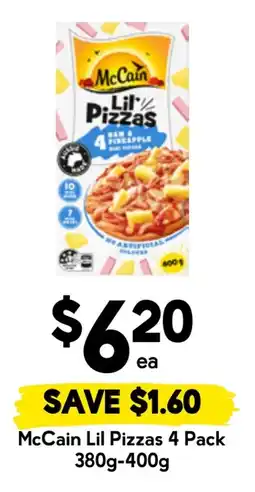 Drakes McCain Lil Pizzas offer