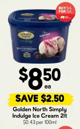 Drakes Golden North Simply Indulge Ice Cream offer