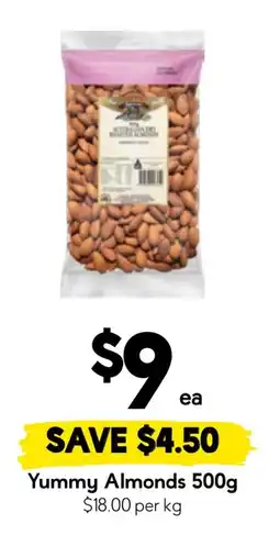 Drakes Yummy Almonds offer