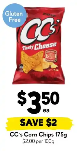 Drakes CC's Corn Chips offer