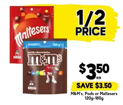 Drakes M&M's Maltesers offer