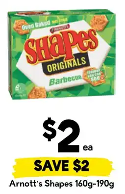 Drakes Arnott's Shapes offer