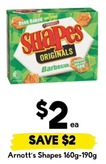Drakes Arnott's Shapes offer