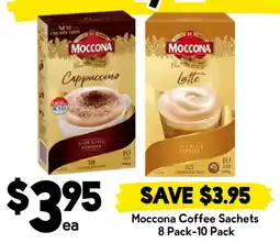 Drakes Moccona Coffee Sachets offer