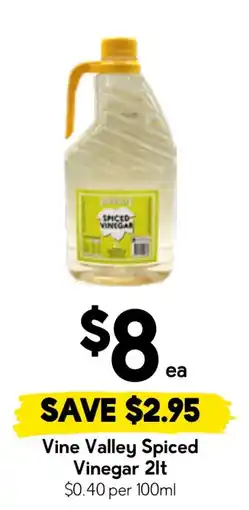 Drakes Vine Valley Spiced Vinegar offer