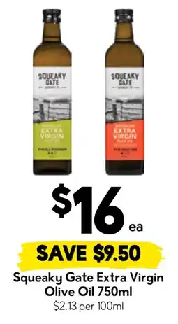 Drakes Squeaky Gate Extra Virgin Olive Oil offer