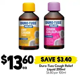 Drakes Duro-Tuss Cough Relief Liquid offer