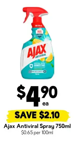 Drakes Ajax Antiviral Spray offer