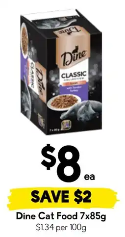 Drakes Dine Cat Food offer