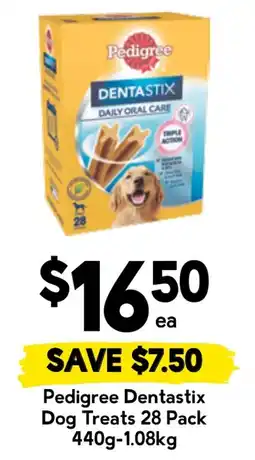 Drakes Pedigree Dentastix Dog Treats offer