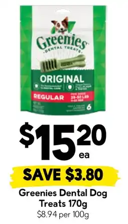 Drakes Greenies Dental Dog Treats offer
