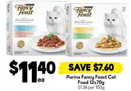 Drakes Purina Fancy Feast Cat Food offer