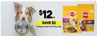 Drakes Pedigree Dog Food offer