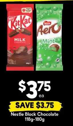 Drakes Nestle Block Chocolate offer