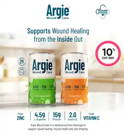 healthylife Argie wound care offer