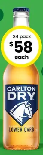 The Bottle O Carlton Dry Lower Carb offer