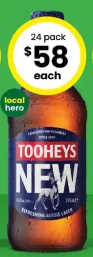 The Bottle O Tooheys New offer