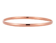 Grahams Jewellers 9ct Rose Gold Hollow 4mm x 65mm Bangle offer