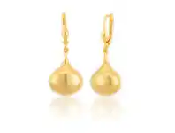 Shiels Silver Filled Plain Ball Drop Earrings offer