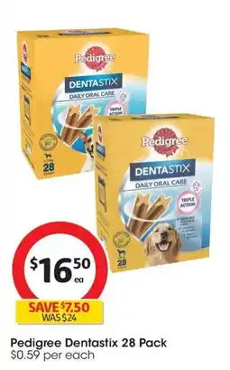 Coles Pedigree Dentastix offer
