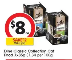 Coles Dine Classic Collection Cat Food offer