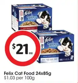 Coles Felix Cat Food offer