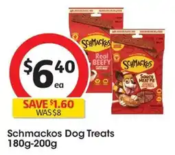 Coles Schmackos Dog Treats offer