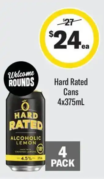 Coles Hard Rated Cans offer