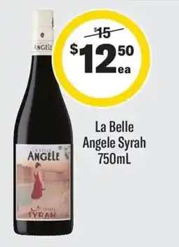 Coles La Belle Angele Syrah offer