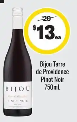 Coles Bijou Terre de Providence Pinot Noir offer