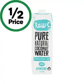 Woolworths Raw C Coconut Water offer