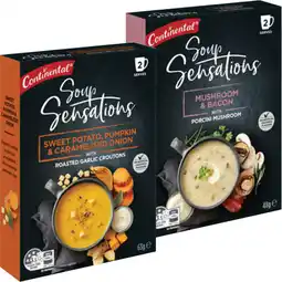 IGA Continental Soup Sensations 2 Serve Selected Varieties offer