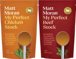 IGA Matt Moran Stock Selected Varieties offer