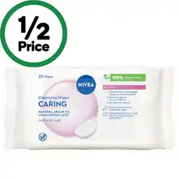 Woolworths Nivea Gentle Face Cleansing Wipes offer