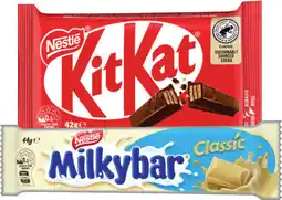 IGA Nestlé Medium Bars 35‑50g or Smarties 50g Selected Varieties offer