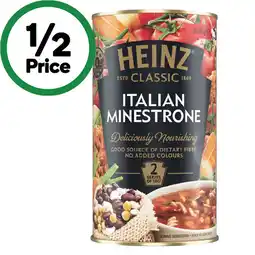 Woolworths Heinz Classic or Chunky Soup 520-535g offer
