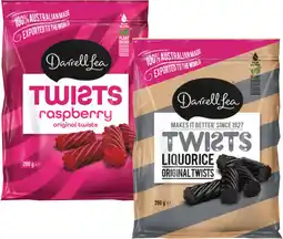 IGA Darrell Lea Liquorice Share‑280g Selected Varieties offer