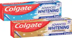 IGA Colgate Advanced Whitening Toothpaste Selected Varieties offer
