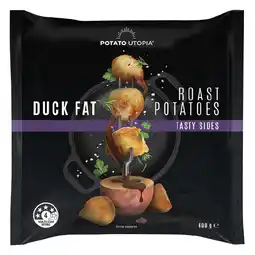 Woolworths Potato Utopia Duck Fat Roast Potatoes – From the Freezer offer