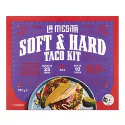 Woolworths La Mesita Soft & Hard Taco Kit offer