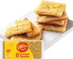 IGA Golden Crumpet Squares offer