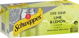 IGA Schweppes Infused Natural Water Selected Varieties offer
