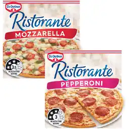 Woolworths Dr. Oetker Ristorante Pizza – Excludes Dr. Oetker Gluten Free Ristorante 370g offer